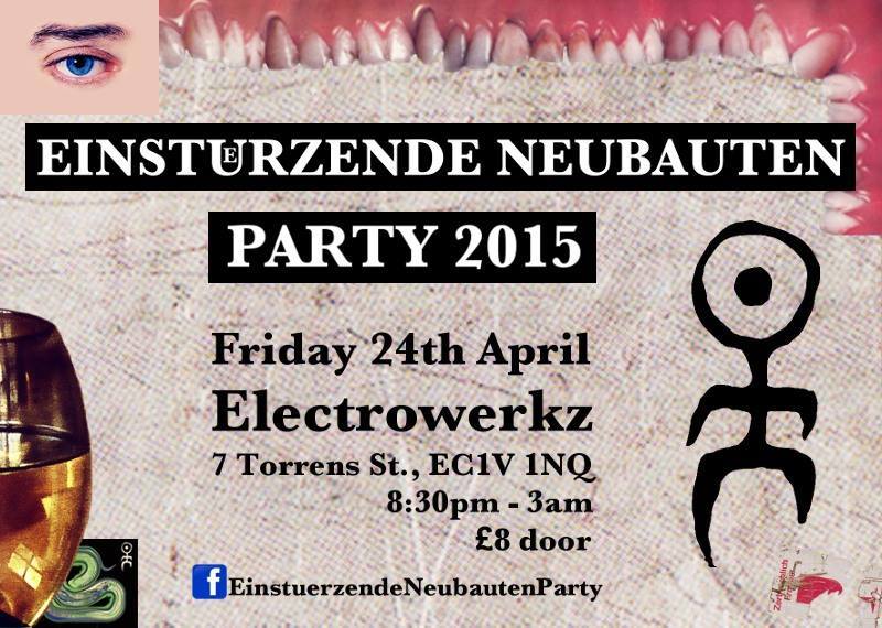 Mechanical Cabaret live at Einsturzende Neubauten party 2015